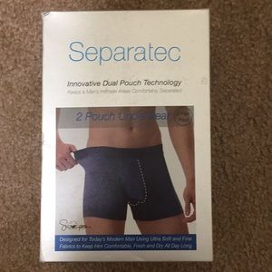 Men’s Separatec 2 Pouch Underwear XS
